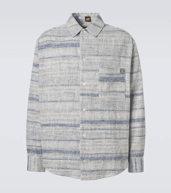  Loewe Loewe Paula's Ibiza Denim Jacquard Shirt 