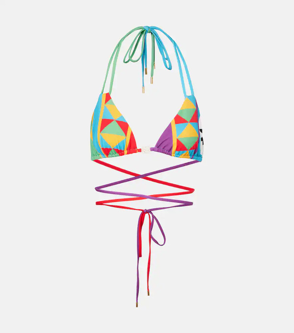  Loewe Loewe Paula's Ibiza Printed Bikini Top 
