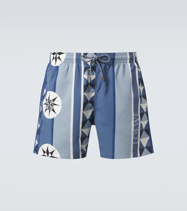  Loewe Loewe Paula's Ibiza Printed Swim Trunks 