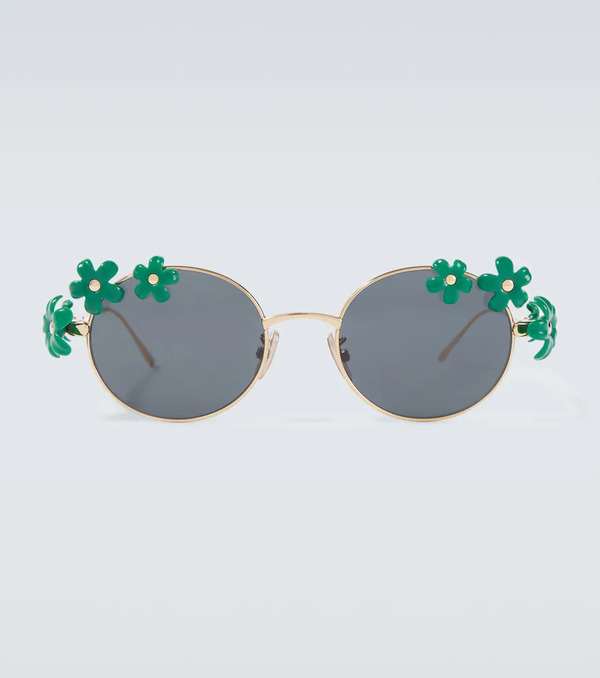  Loewe Loewe Paula's Ibiza Signature Round Sunglasses 
