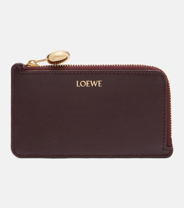  Loewe Loewe Pebble Leather Card Holder 