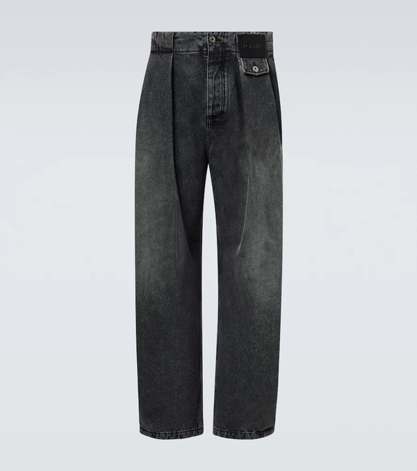  Loewe Loewe Pleated Barrel-leg Jeans 