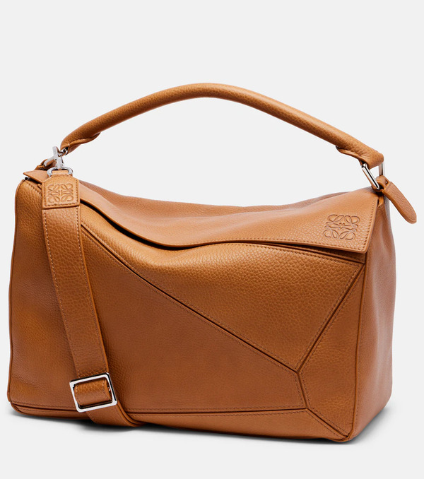  Loewe Loewe Puzzle Large Leather Top-handle Bag 
