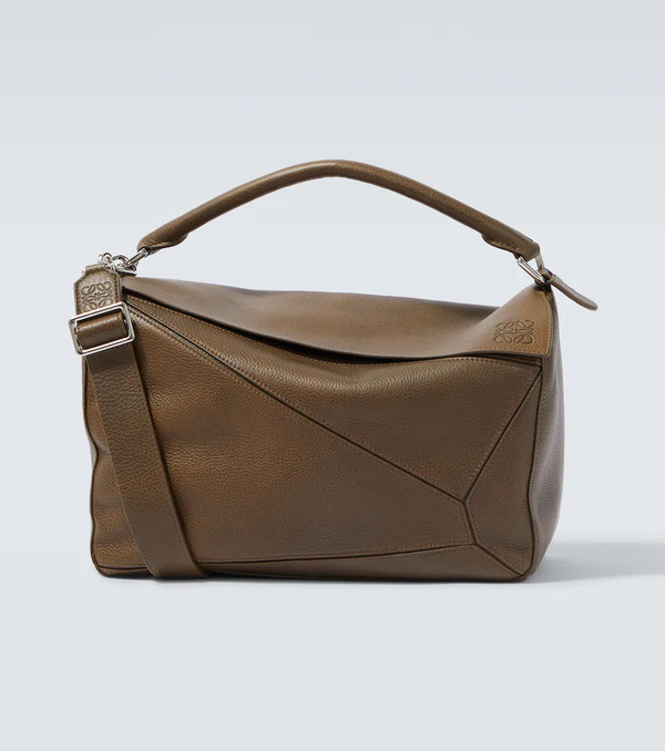  Loewe Loewe Puzzle Large Leather Tote Bag 