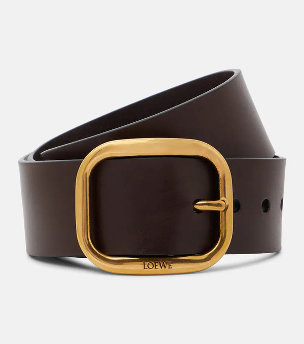  Loewe Loewe Rounded Leather Belt 