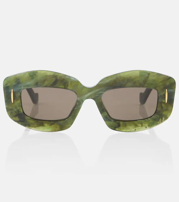  Loewe Loewe Screen Anagram Rectangular Sunglasses 