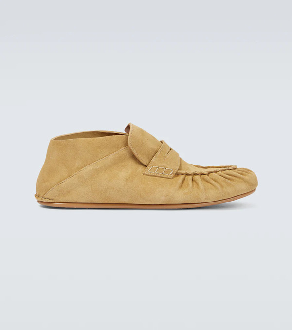  Loewe Loewe Suede Moccasins 