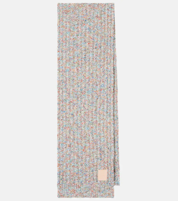  Loewe Loewe Wool And Cashmere-blend Scarf 