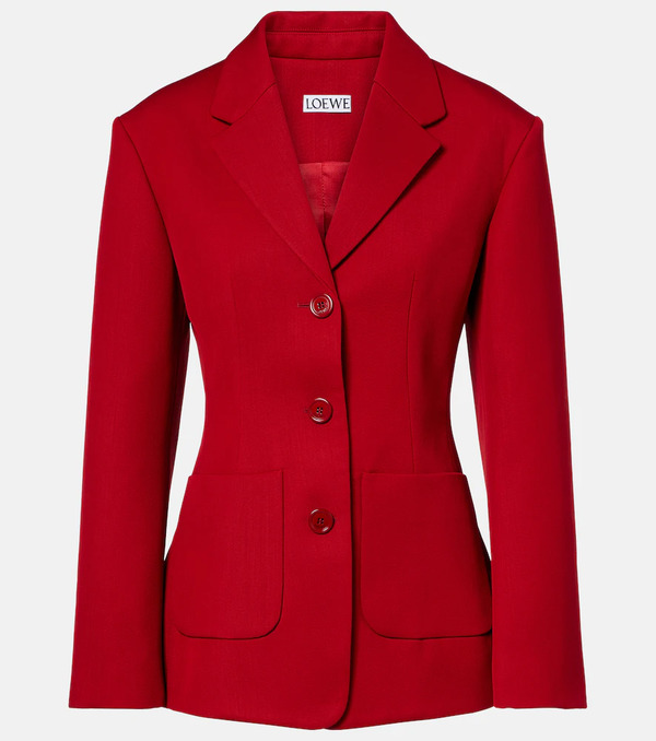  Loewe Loewe Wool-blend Blazer 