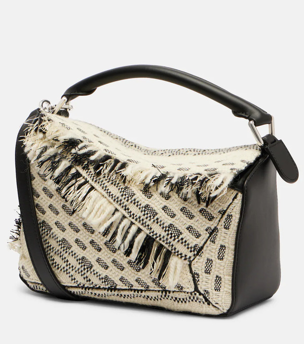  Loewe Loewe X Albers Puzzle Small Leather Top-handle Bag 