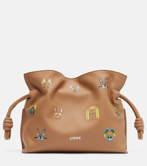  Loewe Loewe X Louis Wain Flamenco Cats Mini Clutch 