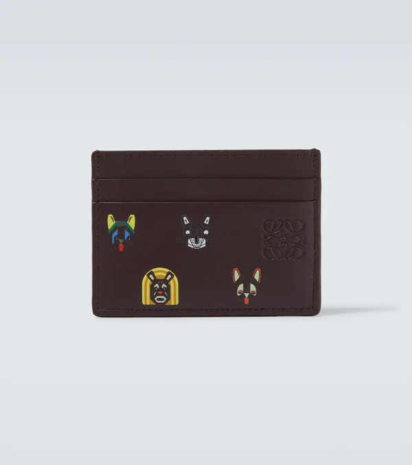  Loewe Loewe X Louis Wain Leather Card Holder 