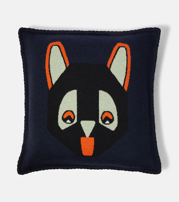 Loewe Loewe X Louis Wain Wool Jacquard Cushion 