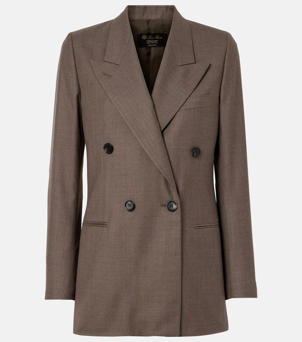  Loro Piana Loro Piana Aurora Virgin Wool Blazer 