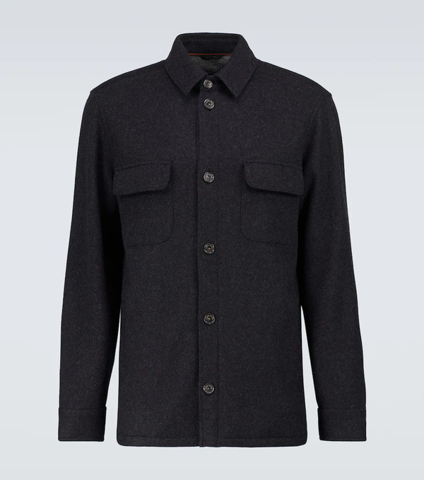  Loro Piana Loro Piana Cashmere-blend Overshirt 