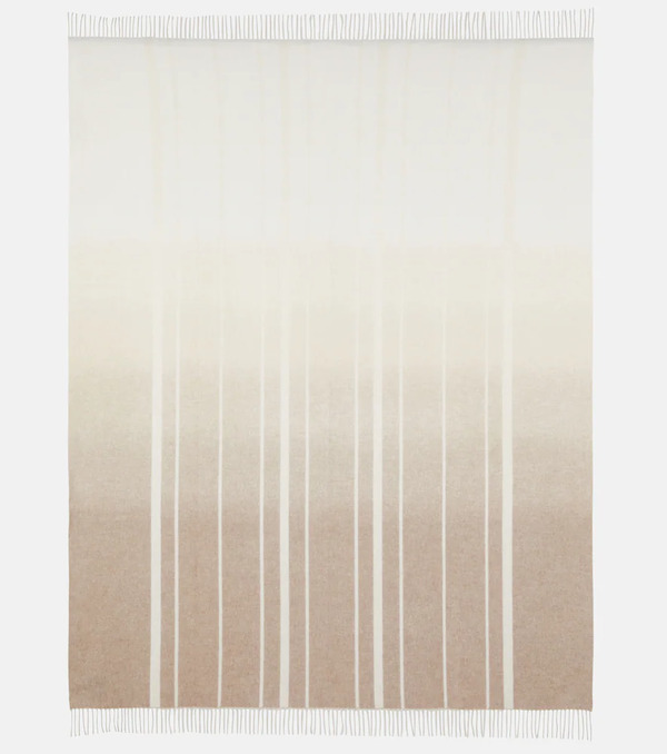  Loro Piana Loro Piana Degrade Striped Cashmere Throw 