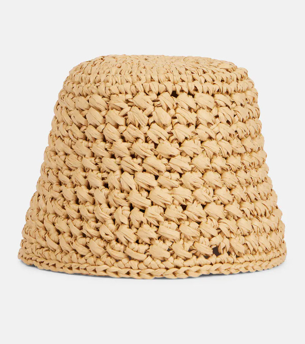  Loro Piana Loro Piana Jasmine Raffia Bucket Hat 