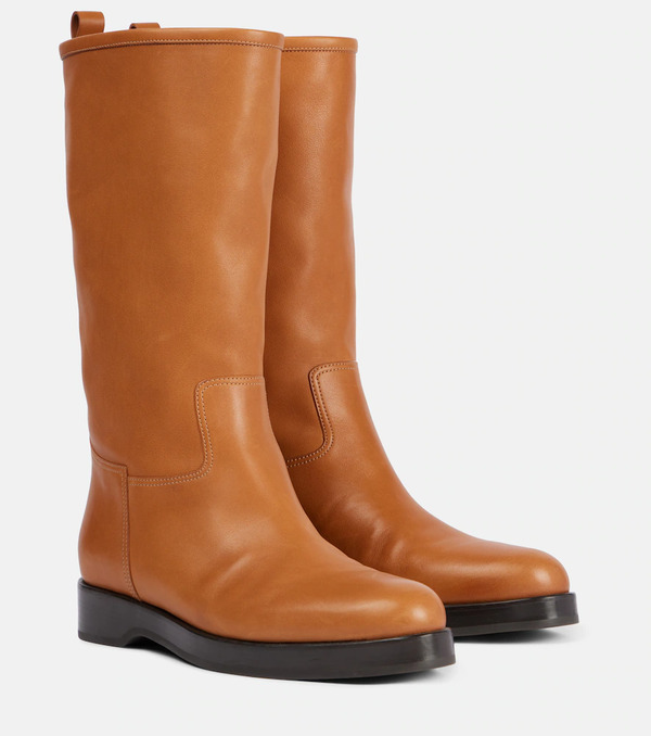  Loro Piana Loro Piana John Leather Boots 