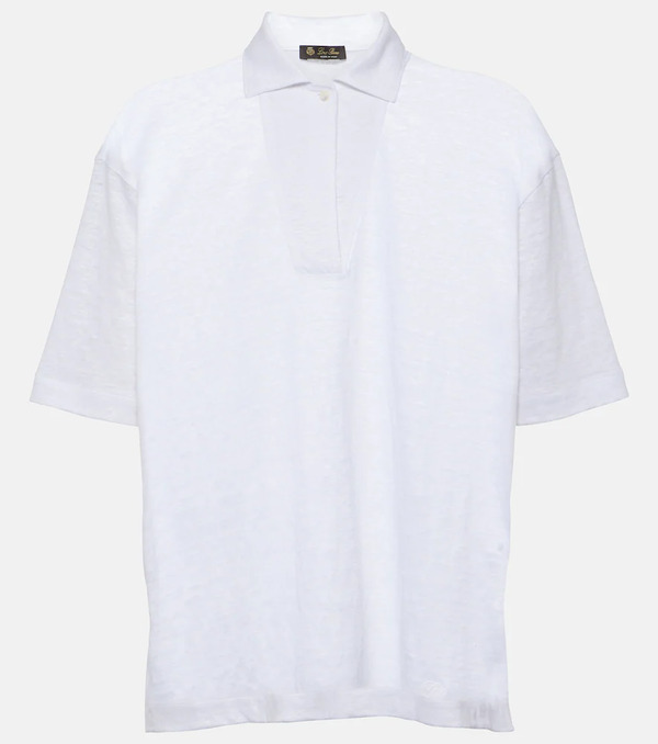  Loro Piana Loro Piana Linen Polo Shirt 
