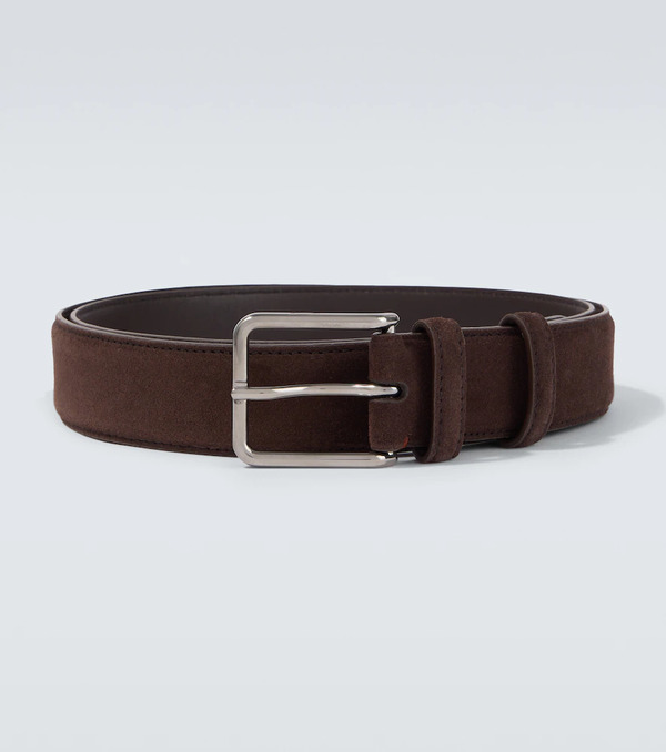  Loro Piana Loro Piana Mayfair Suede Belt 