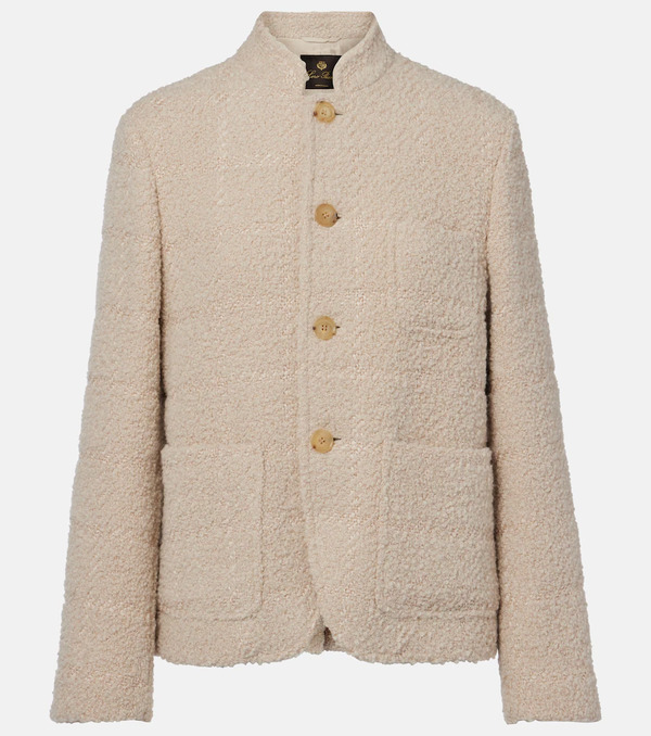  Loro Piana Loro Piana Spagna Mini Sb Boucle Wool-blend Jacket 