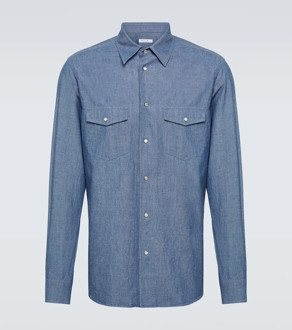  Loro Piana Loro Piana Thomas Denim Shirt 