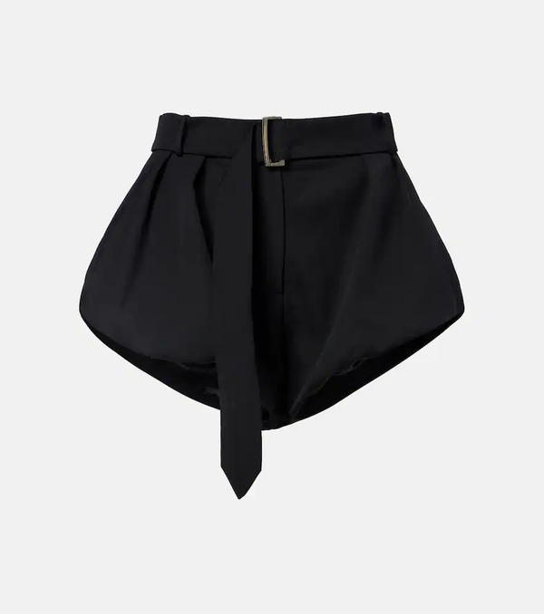  Magda Butrym Magda Butrym Belted Wool Shorts 