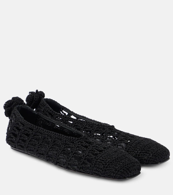  Magda Butrym Magda Butrym Crochet Ballet Flats 
