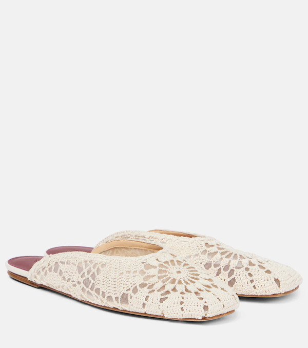  Magda Butrym Magda Butrym Crochet Mules 