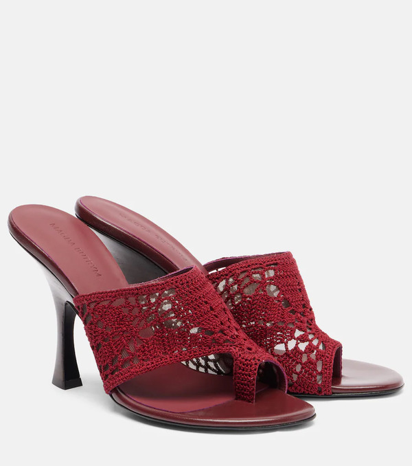  Magda Butrym Magda Butrym Crochet Thong Sandals 