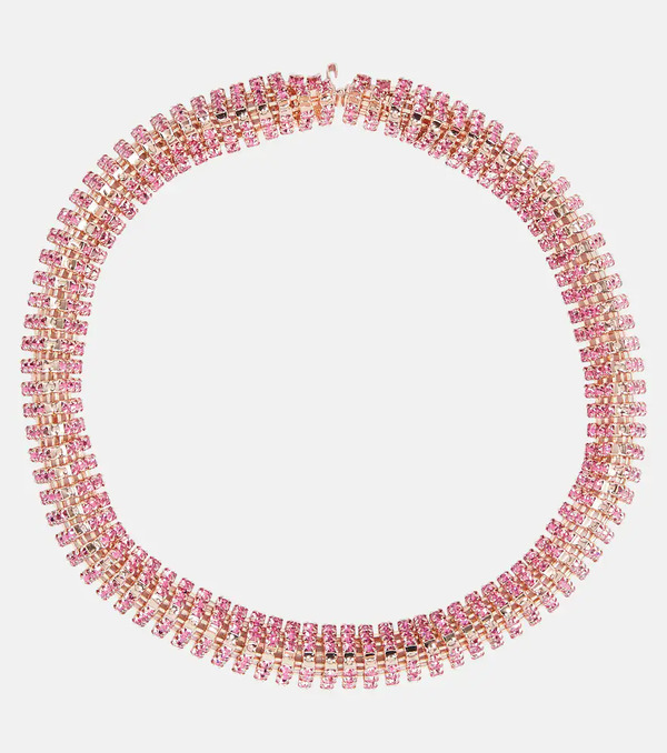  Magda Butrym Magda Butrym Crystal-embellished Necklace 