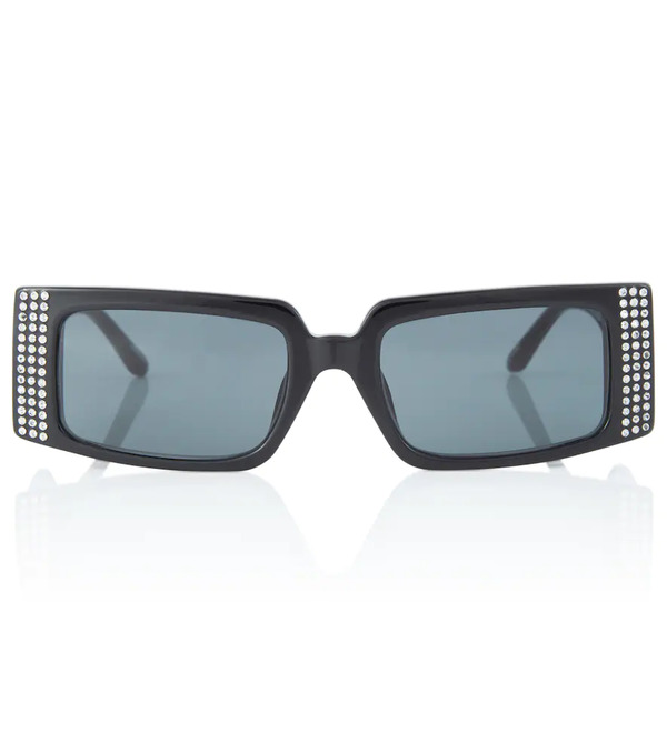  Magda Butrym Magda Butrym Crystal-embellished Square Sunglasses 