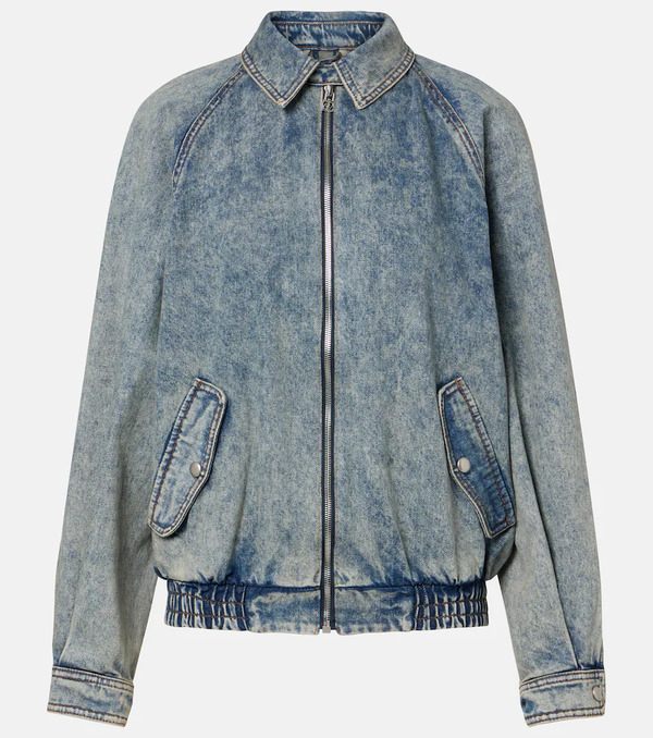  Magda Butrym Magda Butrym Denim Blouson Jacket 