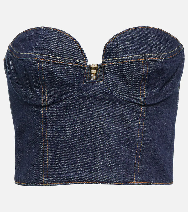  Magda Butrym Magda Butrym Denim Bustier 