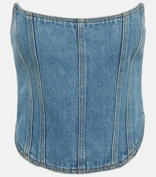  Magda Butrym Magda Butrym Denim Bustier 