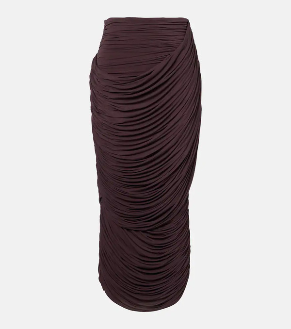  Magda Butrym Magda Butrym Draped High-rise Maxi Skirt 