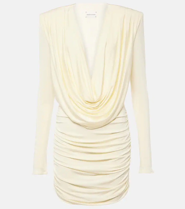  Magda Butrym Magda Butrym Draped Jersey Minidress 