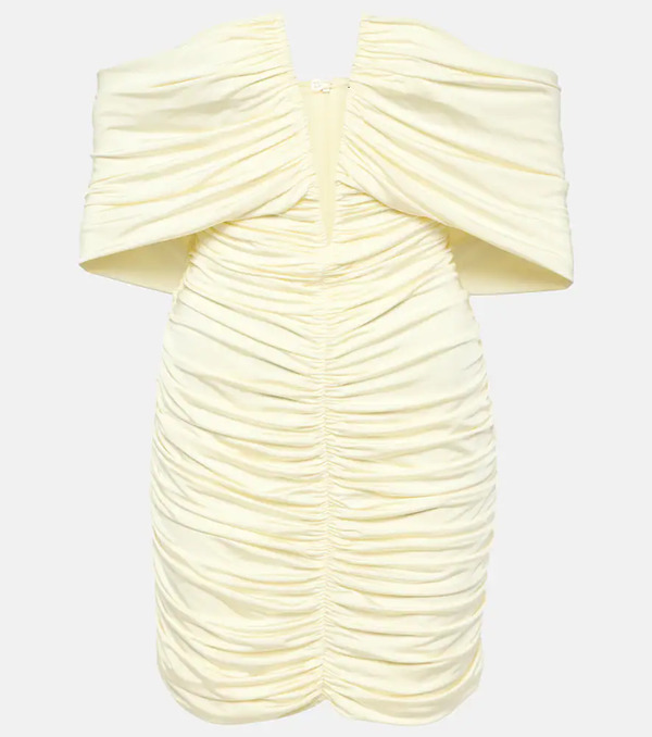  Magda Butrym Magda Butrym Draped Off-shoulder Minidress 