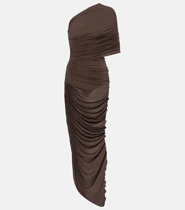  Magda Butrym Magda Butrym Draped One-shoulder Gown 