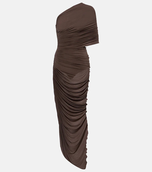  Magda Butrym Magda Butrym Draped One-shoulder Gown 
