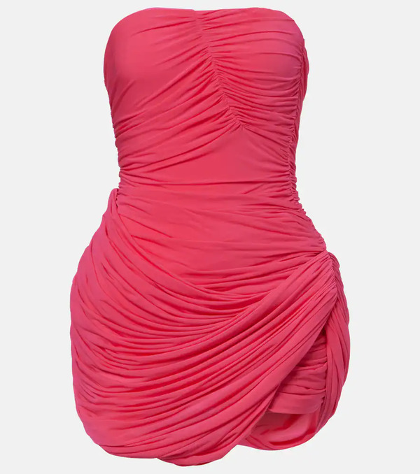  Magda Butrym Magda Butrym Draped Ruched Minidress 