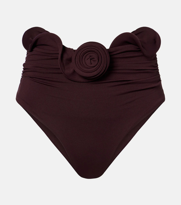  Magda Butrym Magda Butrym Floral-applique Bikini Bottoms 