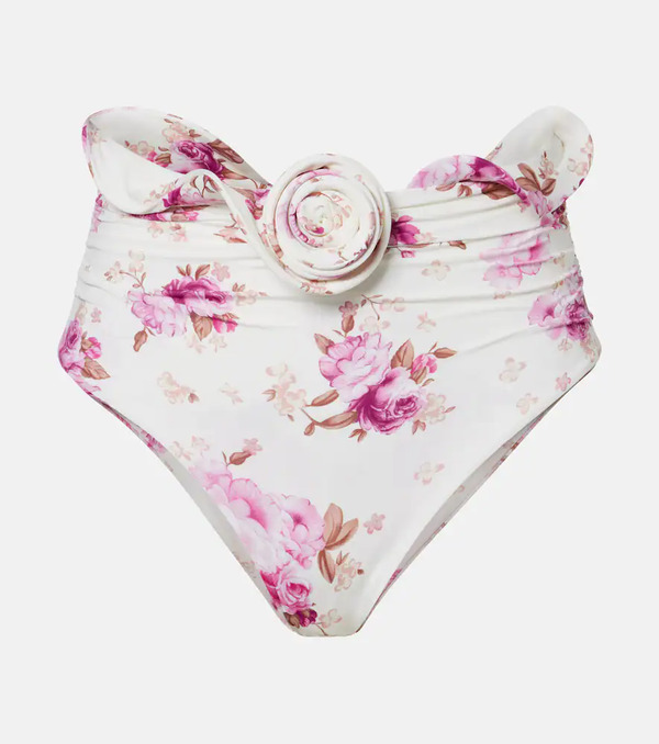  Magda Butrym Magda Butrym Floral-applique Bikini Bottoms 