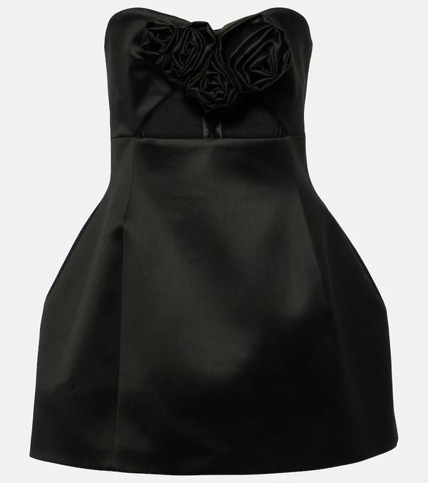  Magda Butrym Magda Butrym Floral-applique Bustier Minidress 