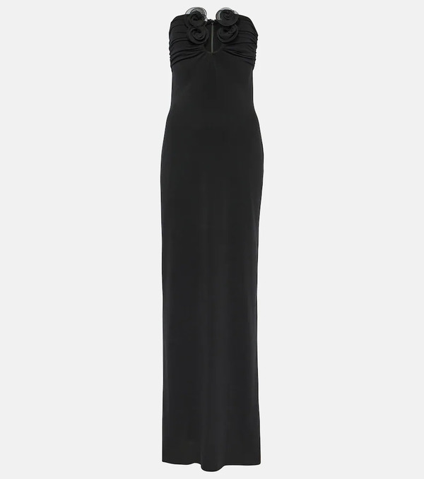  Magda Butrym Magda Butrym Floral-applique Gown 