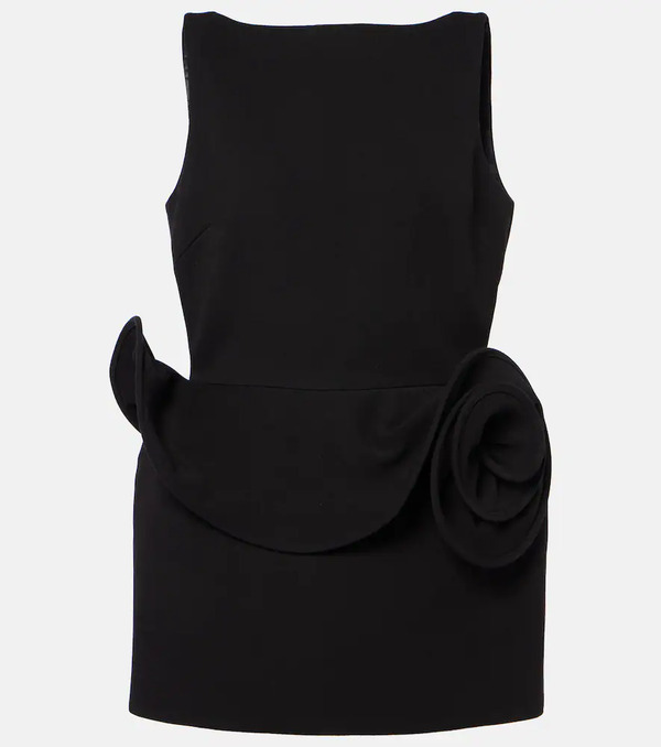  Magda Butrym Magda Butrym Floral-applique Ruffled Minidress 