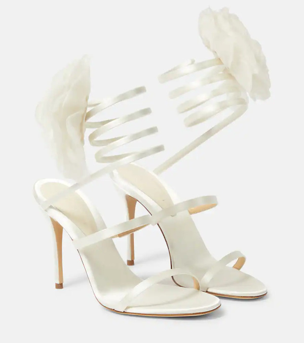  Magda Butrym Magda Butrym Floral-applique Sandals 