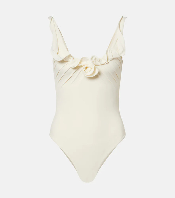  Magda Butrym Magda Butrym Floral-applique Swimsuit 