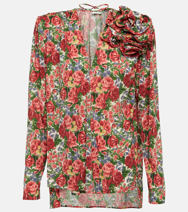  Magda Butrym Magda Butrym Floral Blouse 