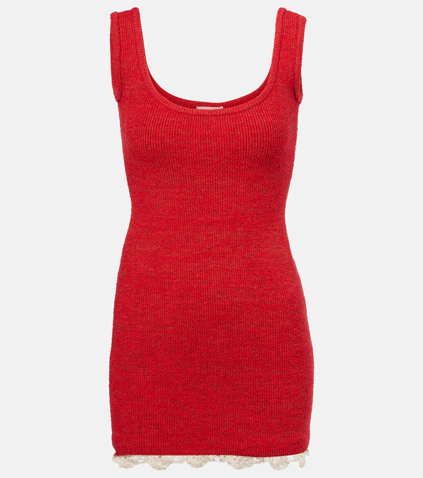  Magda Butrym Magda Butrym Lace-trimmed Minidress 